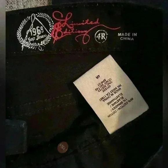 Gap women’s jeans 2007 limited edition size 4 - Picture 4 of 5